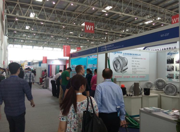 纳西德机电参加2015年中国玻璃展